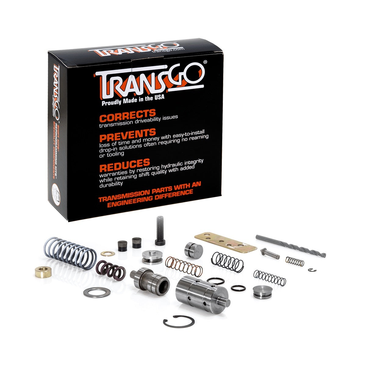 TransGo SHIFT KIT Valve Body Repair Kit - GM 4L80E / 4L85E