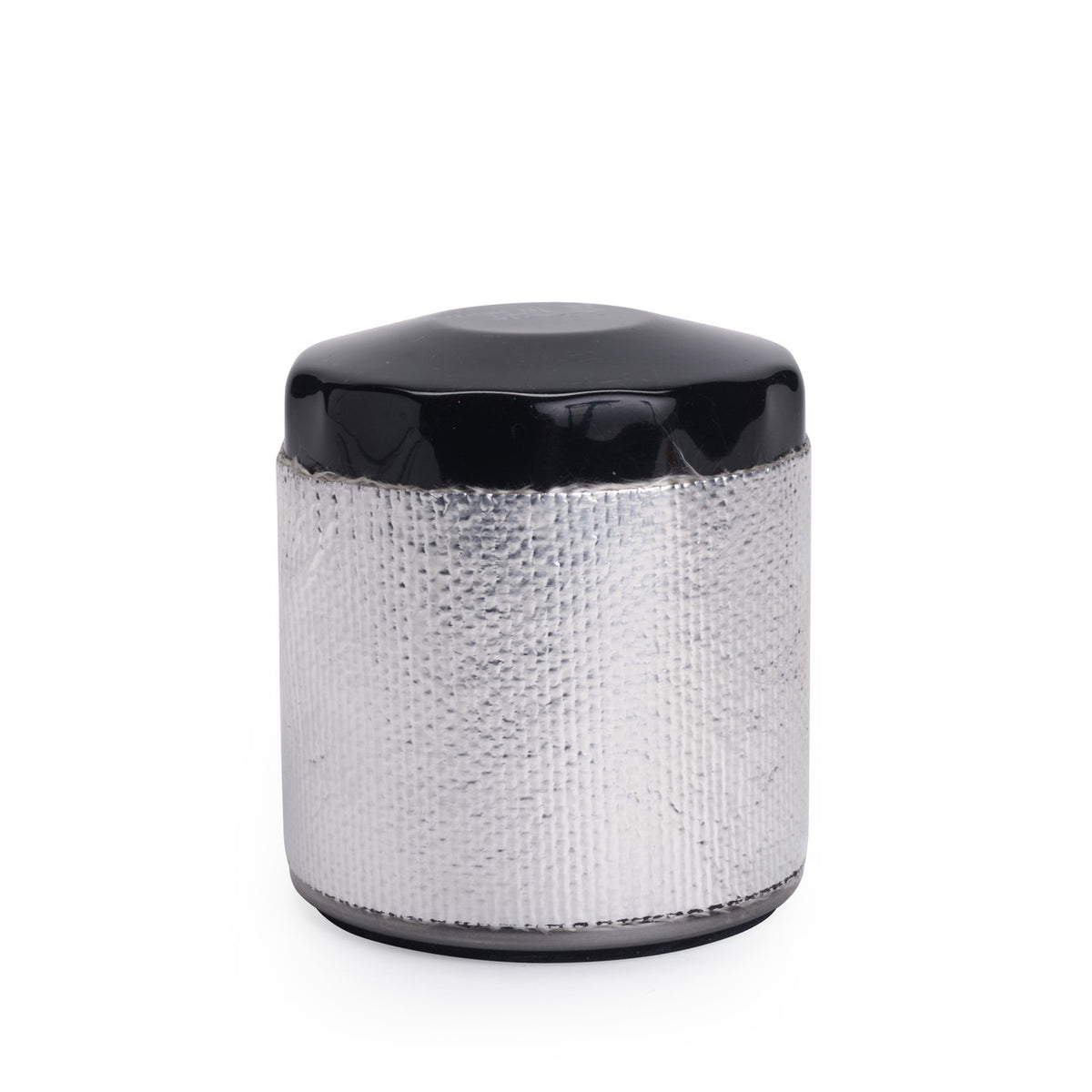 Thermo-Tec Oil Filter Heat Shield - 4 in Tall - 12 in Long - Silver (Set of 4)