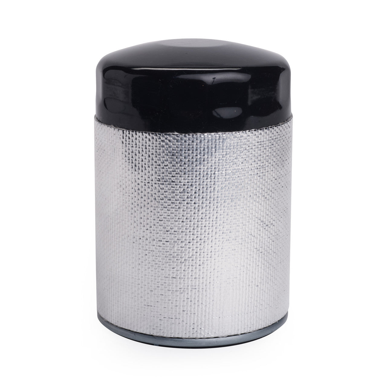 Thermo-Tec Oil Filter Heat Shield - 5 in Tall - 12 in Long - Silver (Set of 4)