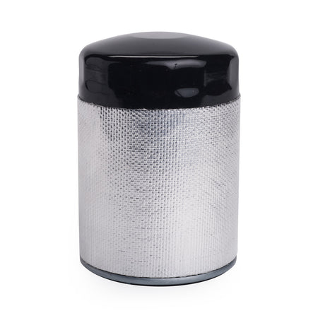 Thermo-Tec Oil Filter Heat Shield - 5 in Tall - 12 in Long - Silver (Set of 4)