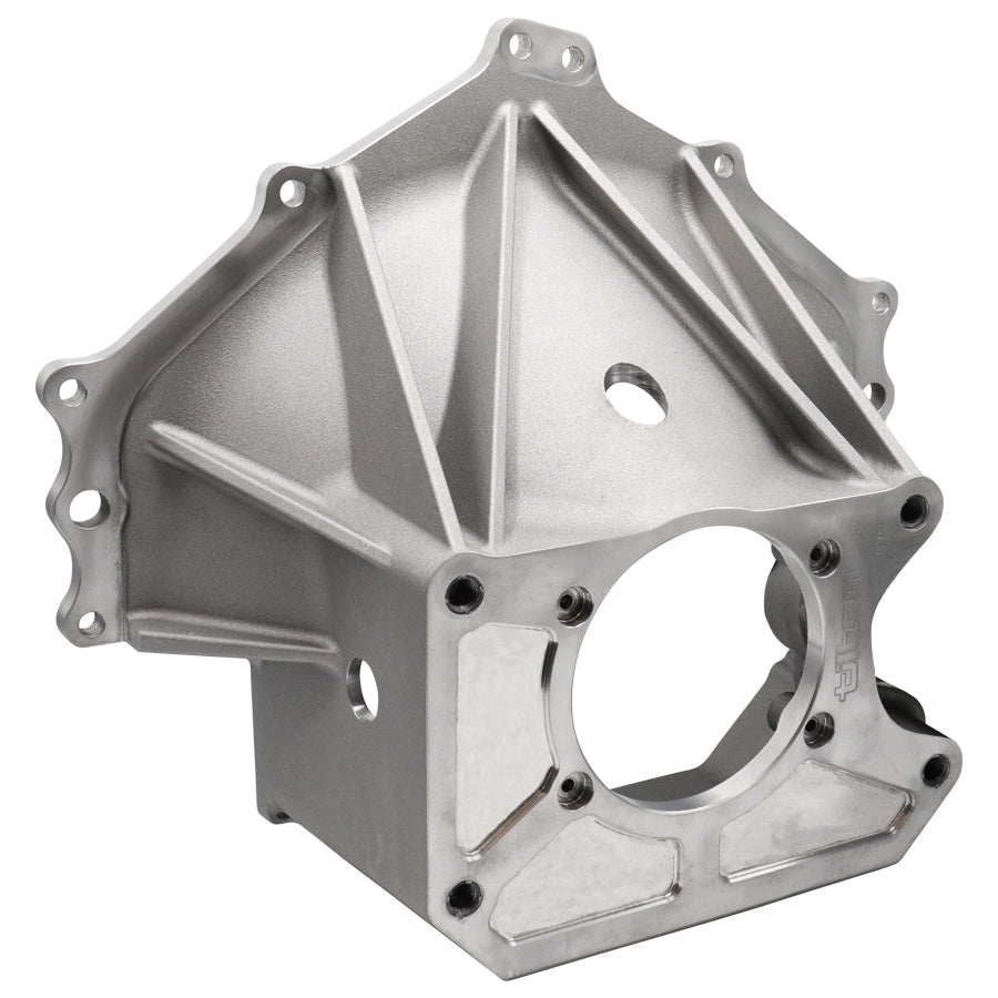 Tilton Reverse Mount Starter Aluminum Bellhousing - 5-1/2 in Clutch - GM LS-Series