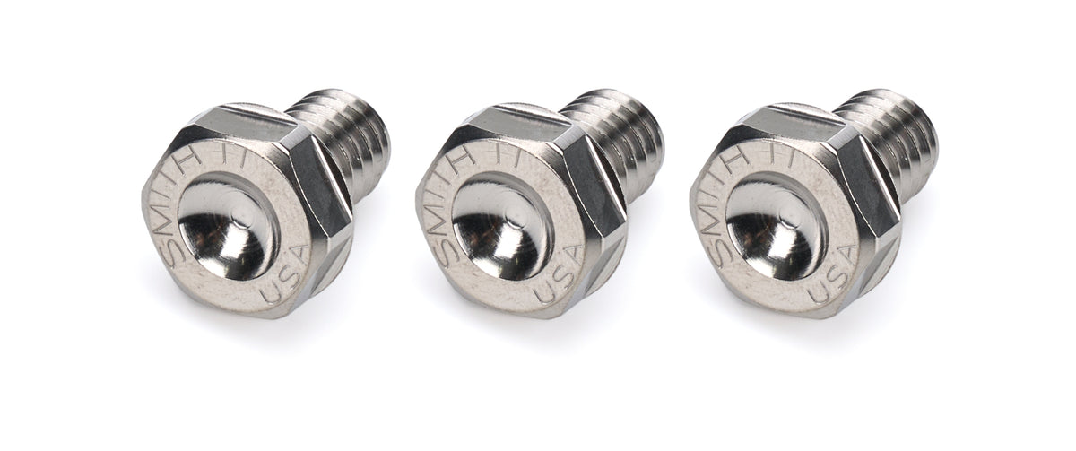 Ti22 Titanium Steering Wheel Fastener Kit - 5/16-18 in Thread - 0.5 in Long - Hex Head - Quick Disconnect (Set of 3)