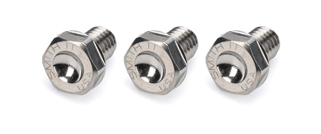Ti22 Titanium Steering Wheel Fastener Kit - 5/16-18 in Thread - 0.5 in Long - Hex Head - Quick Disconnect (Set of 3)