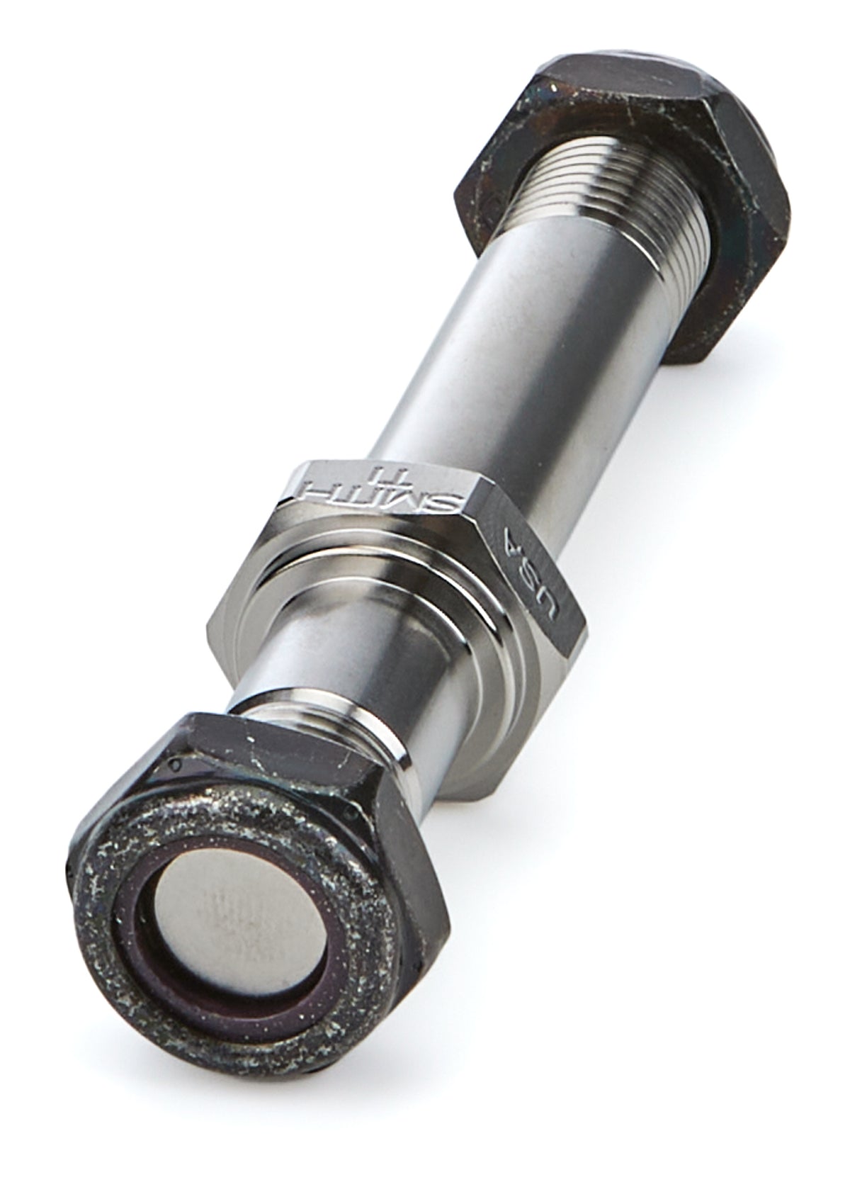 Ti22 Radius Rod Stud - 1/2-20 in Thread - 3.250 in Long - Steel / Titanium