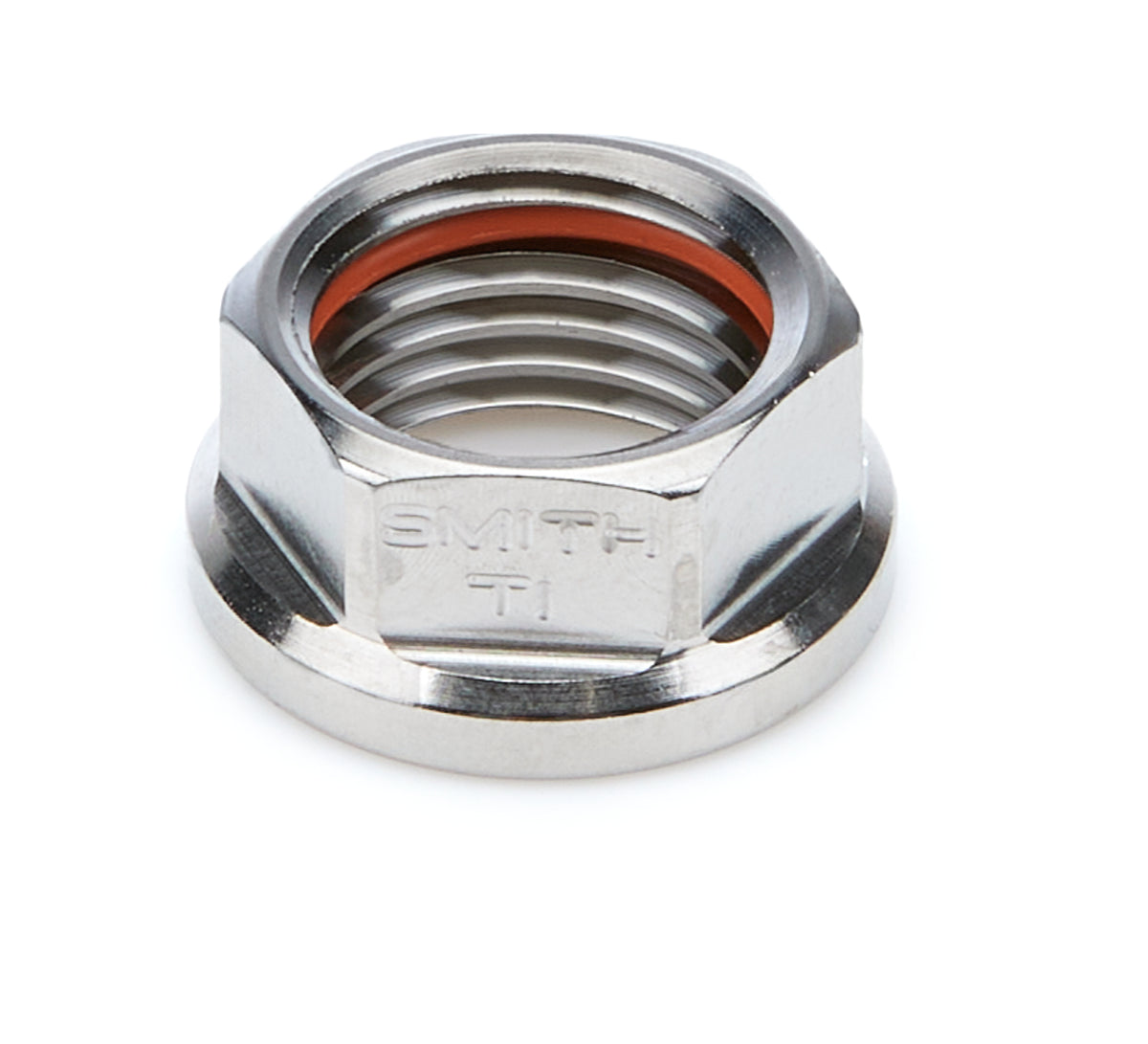 Ti22 Titanium Locking Nut - 1/2-20 in Thread - Hex Head - Nylon Insert