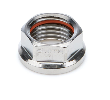Ti22 Titanium Locking Nut - 1/2-20 in Thread - Hex Head - Nylon Insert
