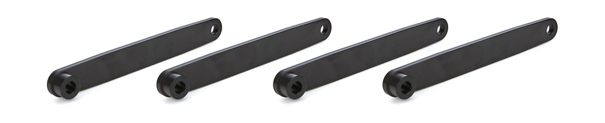 Ti22 Sprint Car Jacobs Ladder Straps - 7 in Center to Center - Black (Set of 4)