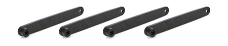 Ti22 Sprint Car Jacobs Ladder Straps - 7 in Center to Center - Black (Set of 4)