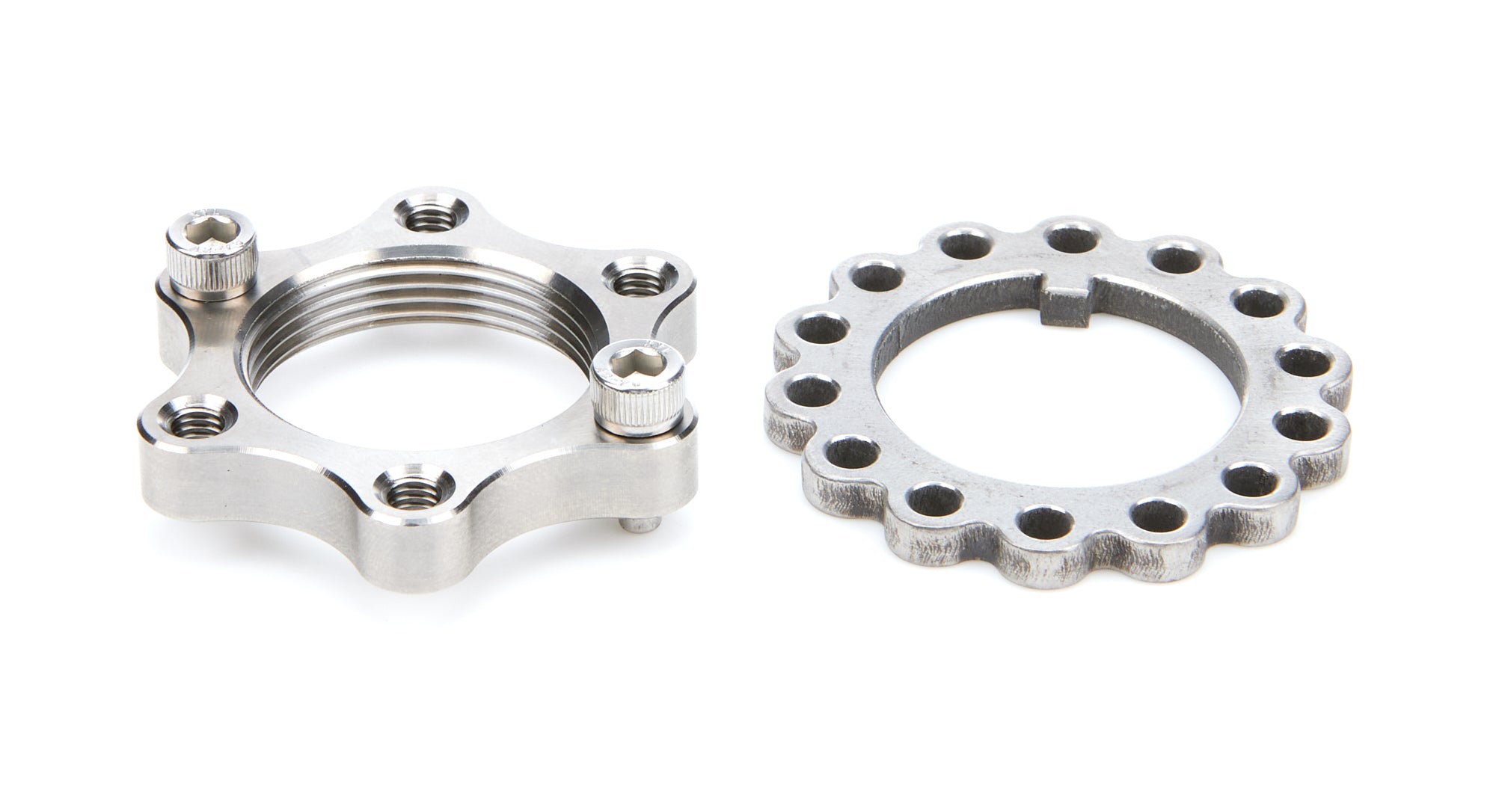 Ti22 Sprint Car Titanium Spindle Nut Kit - 10 Degree Front Spindle