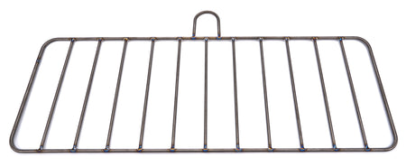 Ti22 27 x 9 in Sprint Car Titanium Rock Screen - 2 in Wide Slots - Titanium - Tall Chassis
