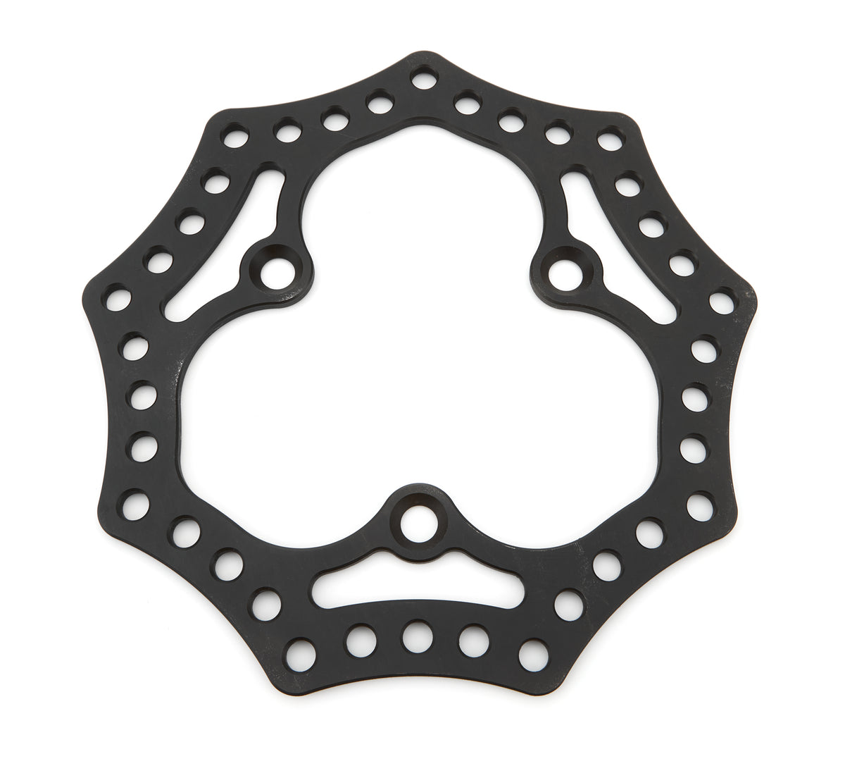 Ti22 Front Drilled LH Brake Rotor - 10.250 in OD - 0.375 in Thick