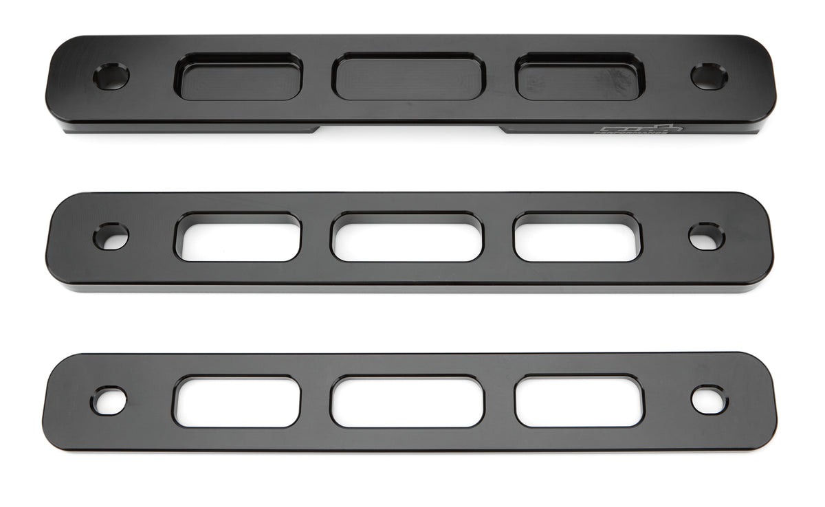 Ti22 Sprint Car Seat Spacer - 1/2 to 1-1/4 in Spacers - 1-1/4 in Bar Mount - Black