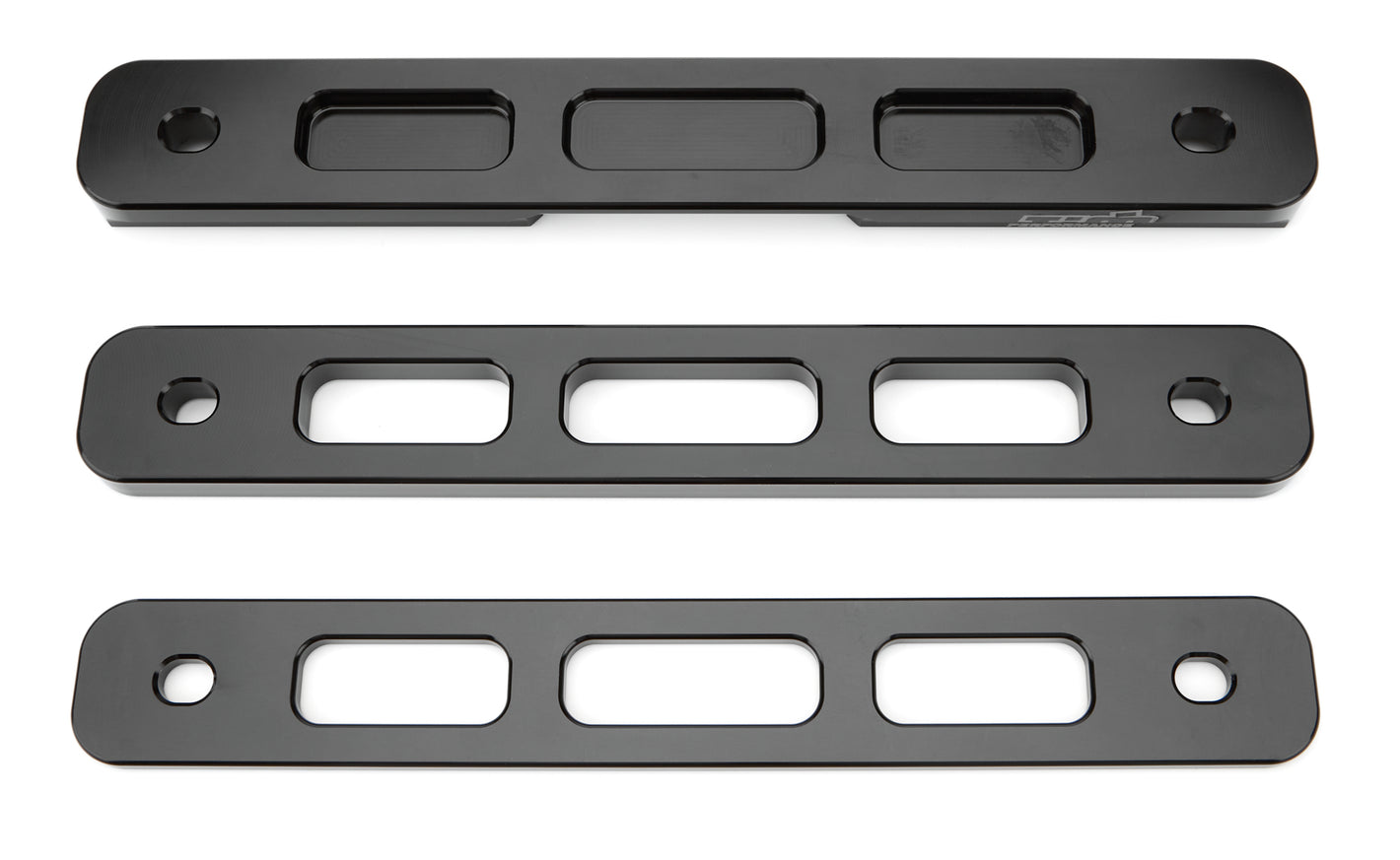 Ti22 Sprint Car Seat Spacer - 1/2 to 1-1/4 in Spacers - 1-1/4 in Bar Mount - Black