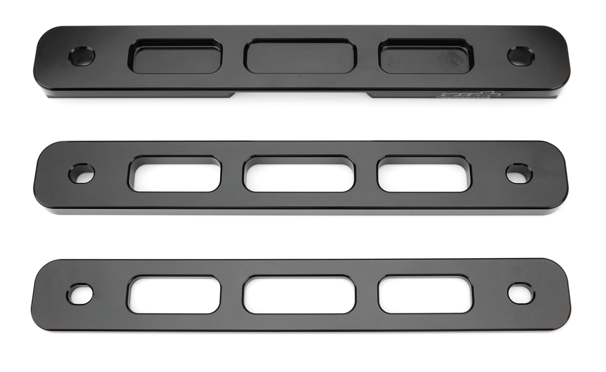 Ti22 Sprint Car Seat Spacer - 1/2 to 1-1/4 in Spacers - 1-1/4 in Bar Mount - Black