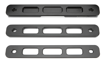 Ti22 Sprint Car Seat Spacer - 1/2 to 1-1/4 in Spacers - 1-1/4 in Bar Mount - Black
