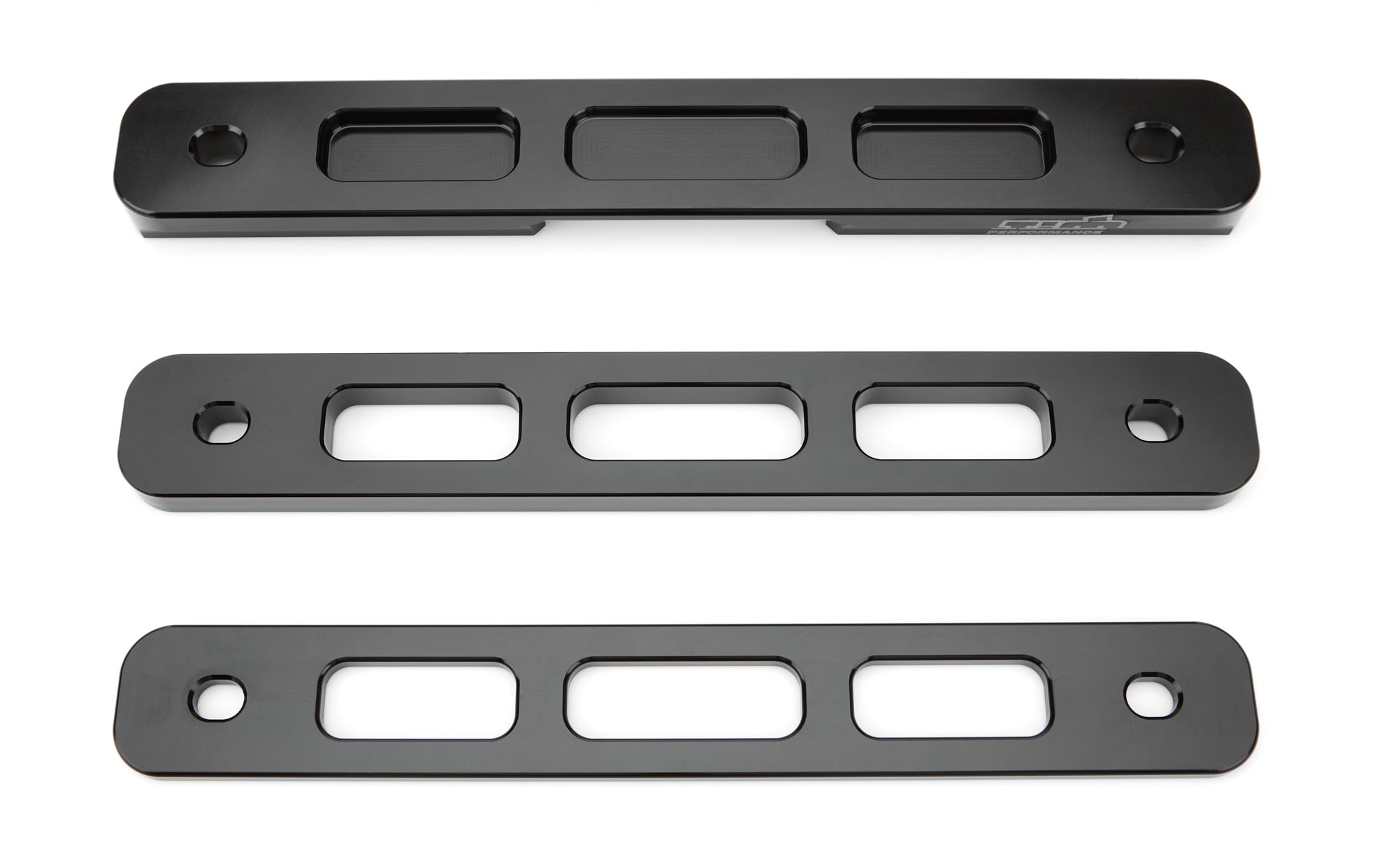 Ti22 Sprint Car Seat Spacer - 1/2 to 1-1/4 in Spacers - 1 in Bar Mount - Black