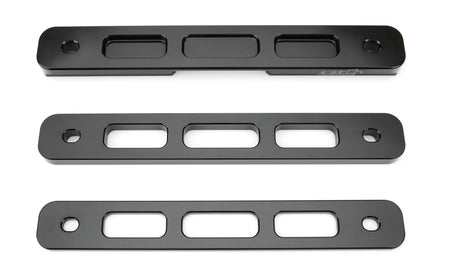 Ti22 Sprint Car Seat Spacer - 1/2 to 1-1/4 in Spacers - 1 in Bar Mount - Black