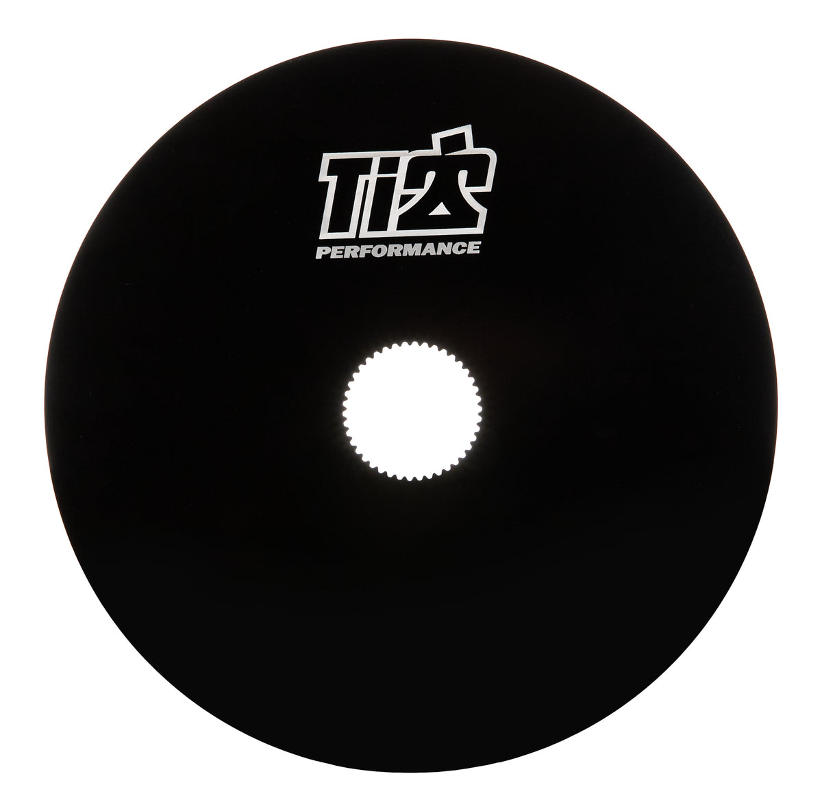 Ti22 Aluminum Splined Inner Mud Cover - Black - 14-1/4 in Wheels
