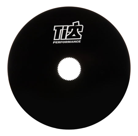 Ti22 Aluminum Splined Inner Mud Cover - Black - 14-1/4 in Wheels