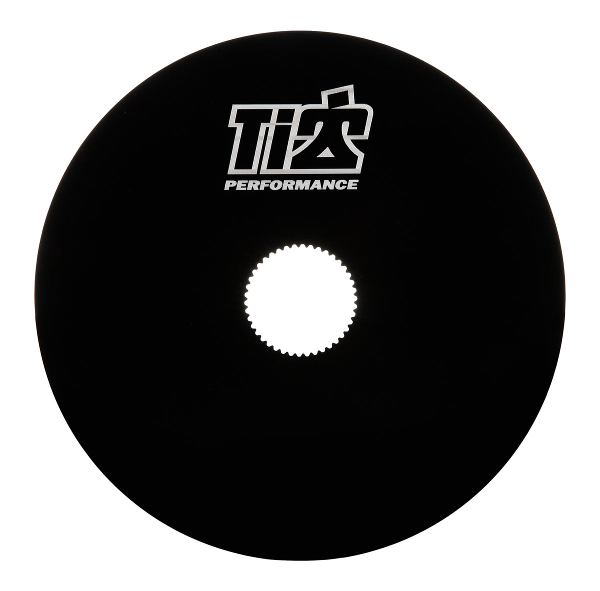 Ti22 Aluminum Splined Inner Mud Cover - Black - 12-3/4 in Wheels