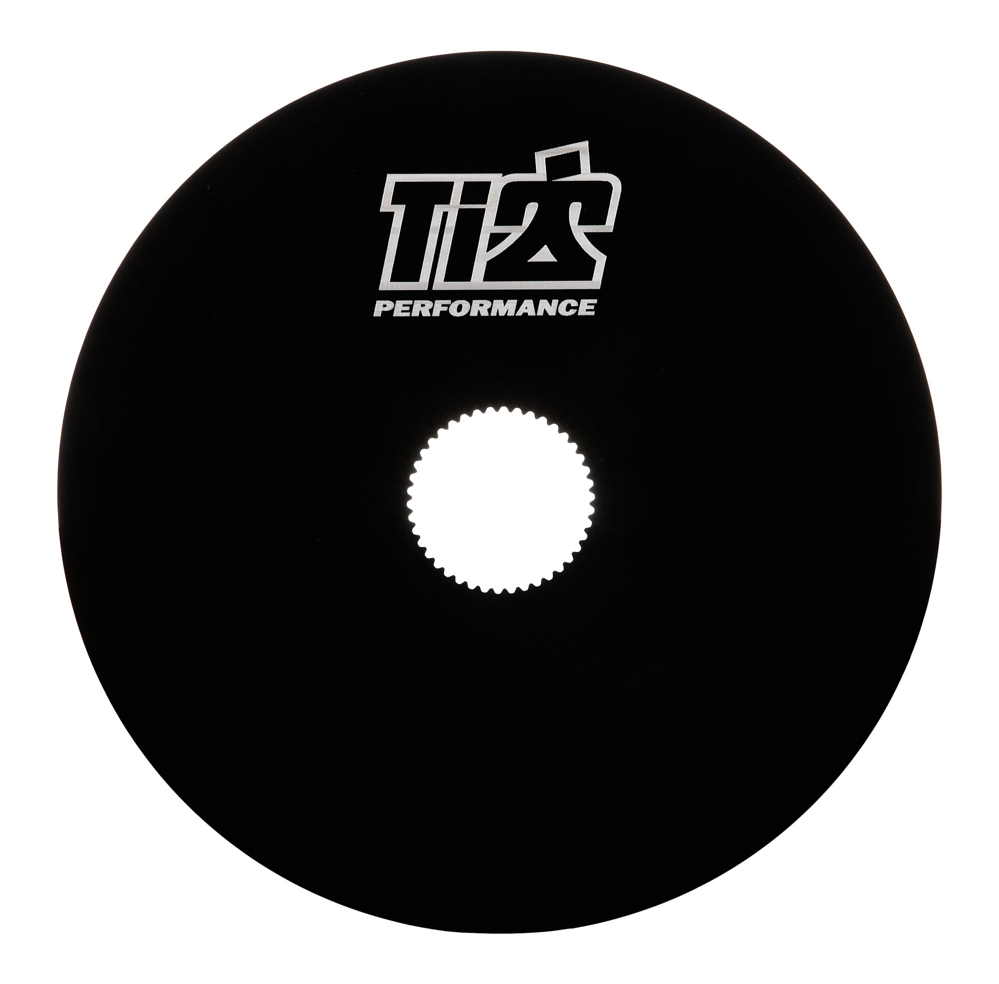 Ti22 Aluminum Splined Inner Mud Cover - Black - 12-3/4 in Wheels