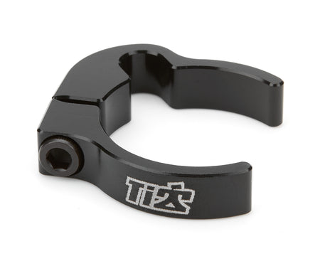 Ti22 2-Piece Aluminum Line Clamp - 1.38 in ID - Black