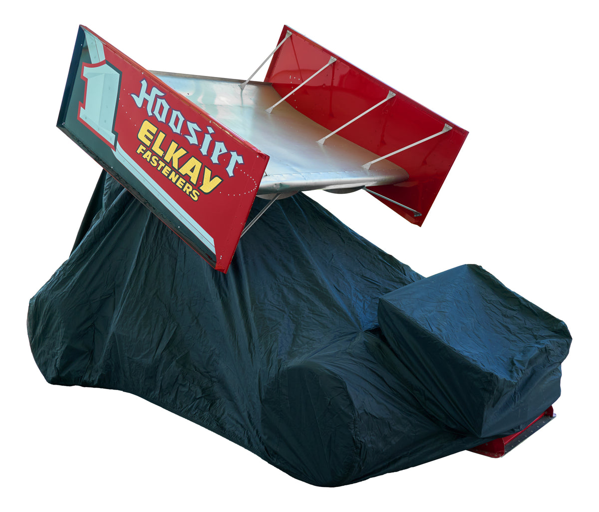 Ti22 Sprint Car Cover - Black - Winged / Non-Winged