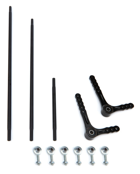 Ti22 Sprint Car Throttle Linkage Kit - Black