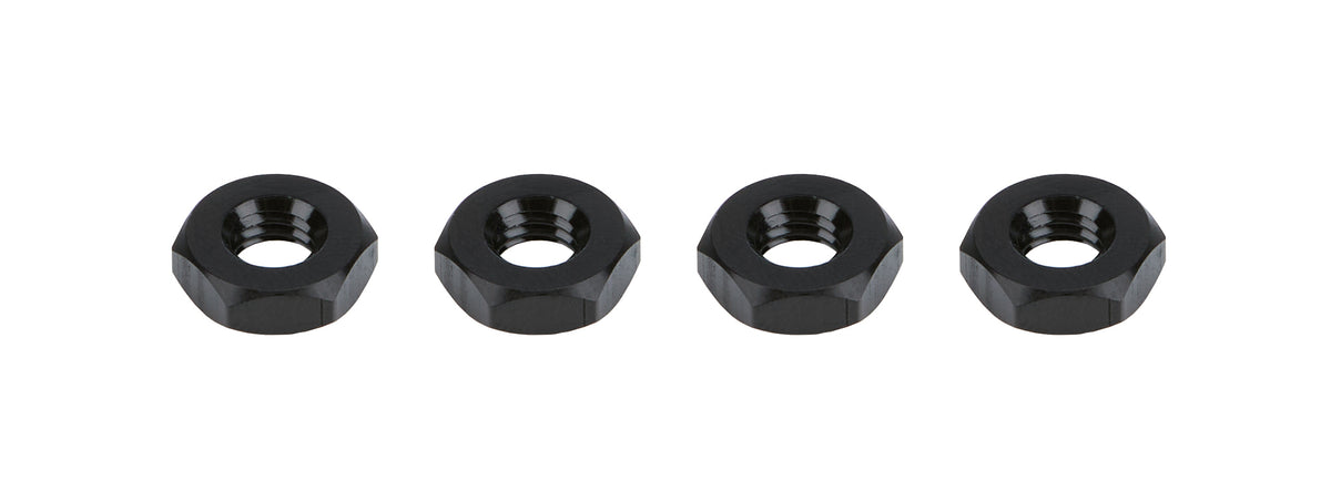 Ti22 10-32 in Right Hand Thread Jam Nut - Black (Set of 4)
