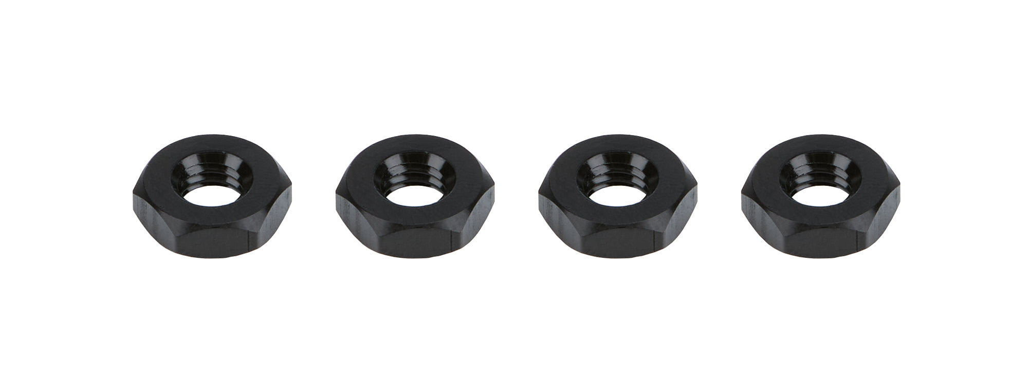 Ti22 10-32 in Right Hand Thread Jam Nut - Black (Set of 4)