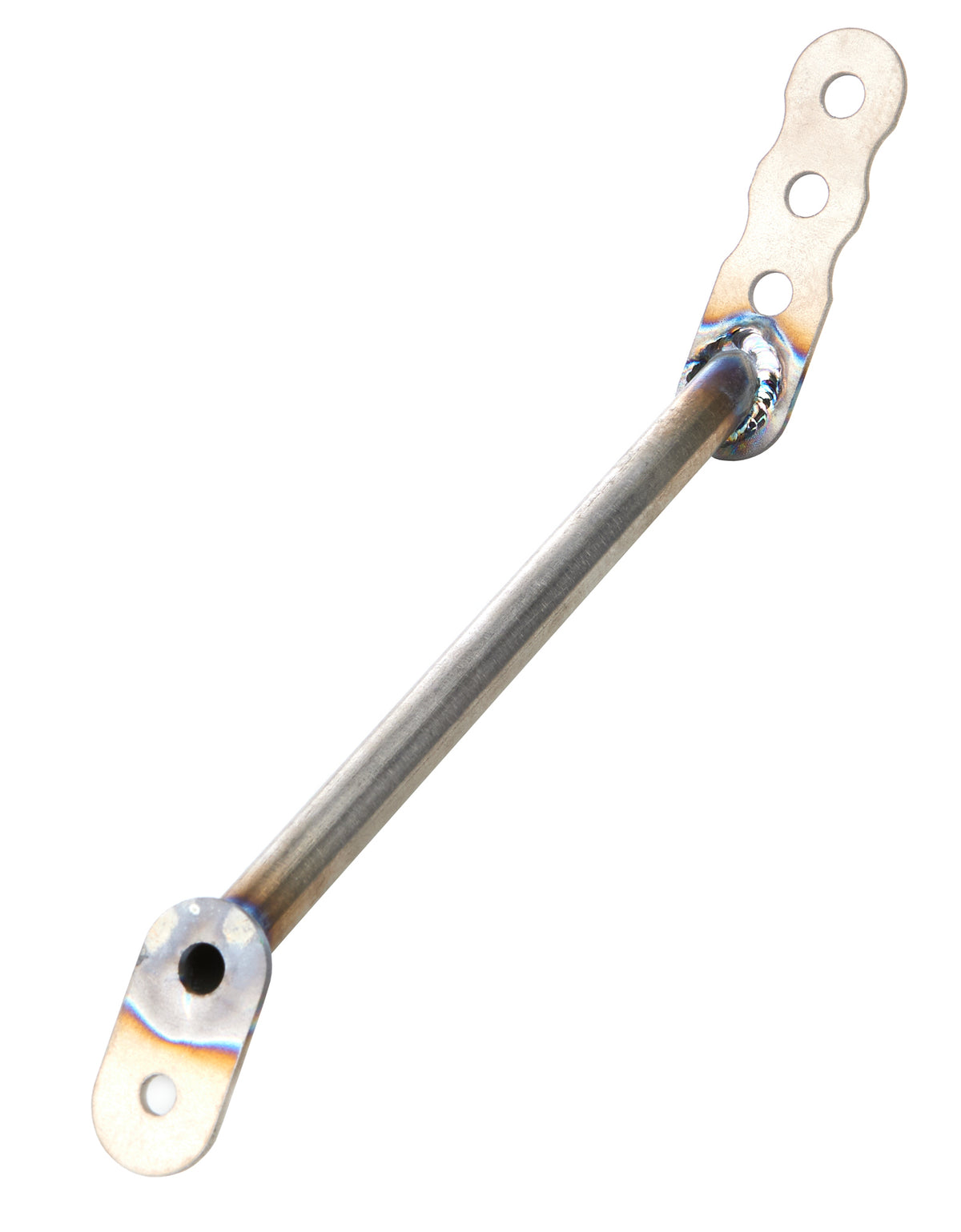 Ti22 Nose Wing Strap - Tubular - 5 to 7 in Adjustable Height - Titanium - Sprint Car