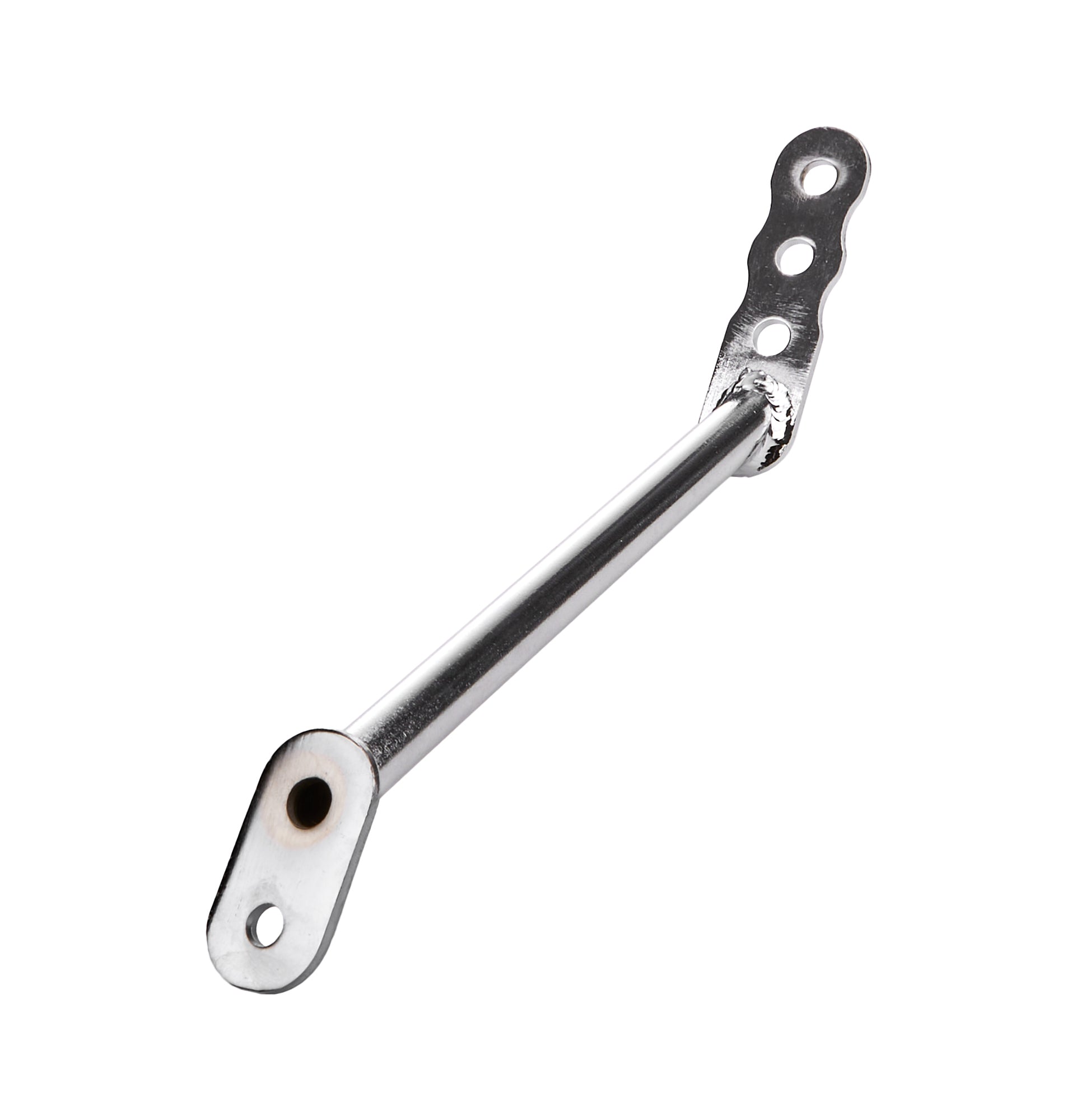 Ti22 Nose Wing Strap - Adjustable - 6 to 7.5 in Adjustable Height - Chromoly - Chrome - Sprint Car