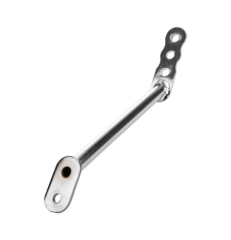 Ti22 Nose Wing Strap - Adjustable - 6 to 7.5 in Adjustable Height - Chromoly - Chrome - Sprint Car
