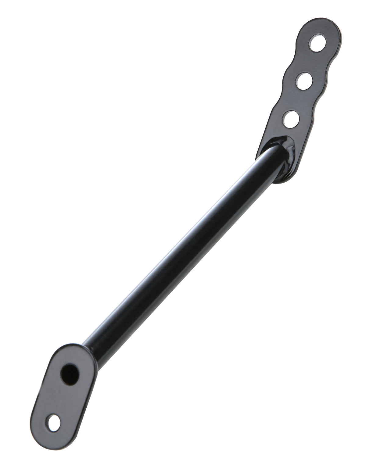 Ti22 Nose Wing Strap - Adjustable - 6 to 7.5 in Adjustable Height - Chromoly - Black - Sprint Car