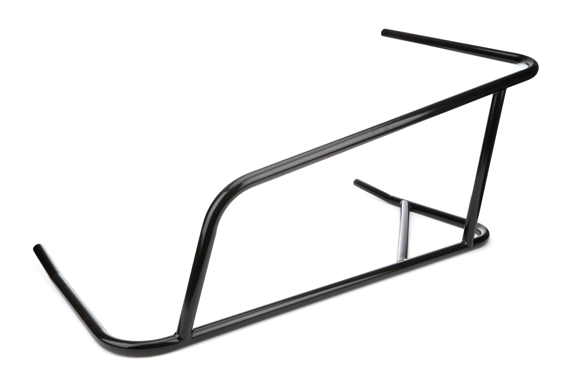 Ti22 Sprint Car Stainless Battle Bar - 3 Point - Driver Side - 1 in Tube - Black