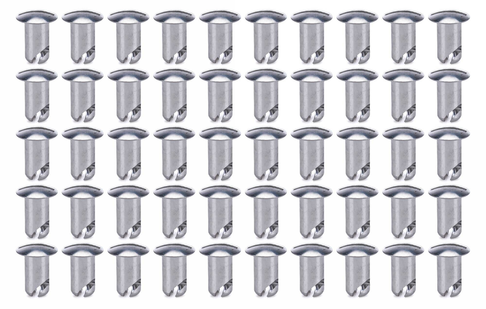 Ti22 Oval Head Aluminum Quick Turn Fastener - Slotted - 7/16 x 0.600 in Body (Set of 50)
