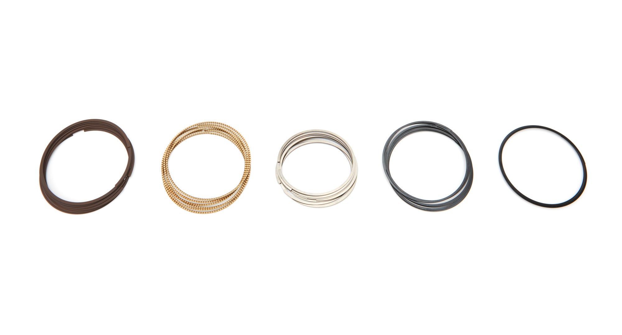 Total Seal Maxseal Piston Rings - Gapless 2nd - 3.766 in Bore - File Fit - 8-Cylinder