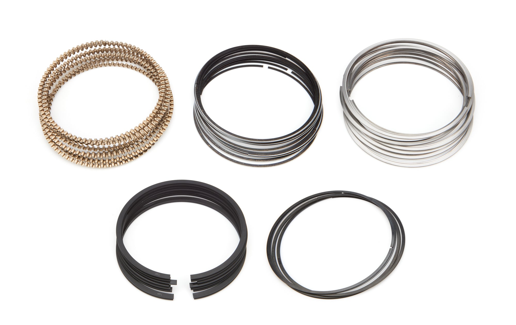 Total Seal Maxseal Piston Rings - Gapless - 4.060 in Bore - 8-Cylinder