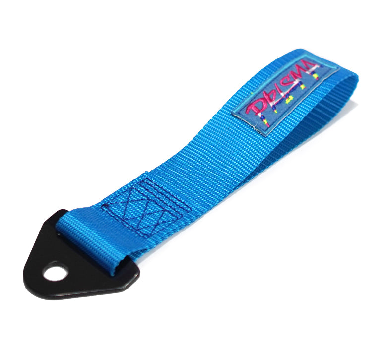 NRG Innovations Prisma Tow Strap w/ Loop - Bolt-On - Blue