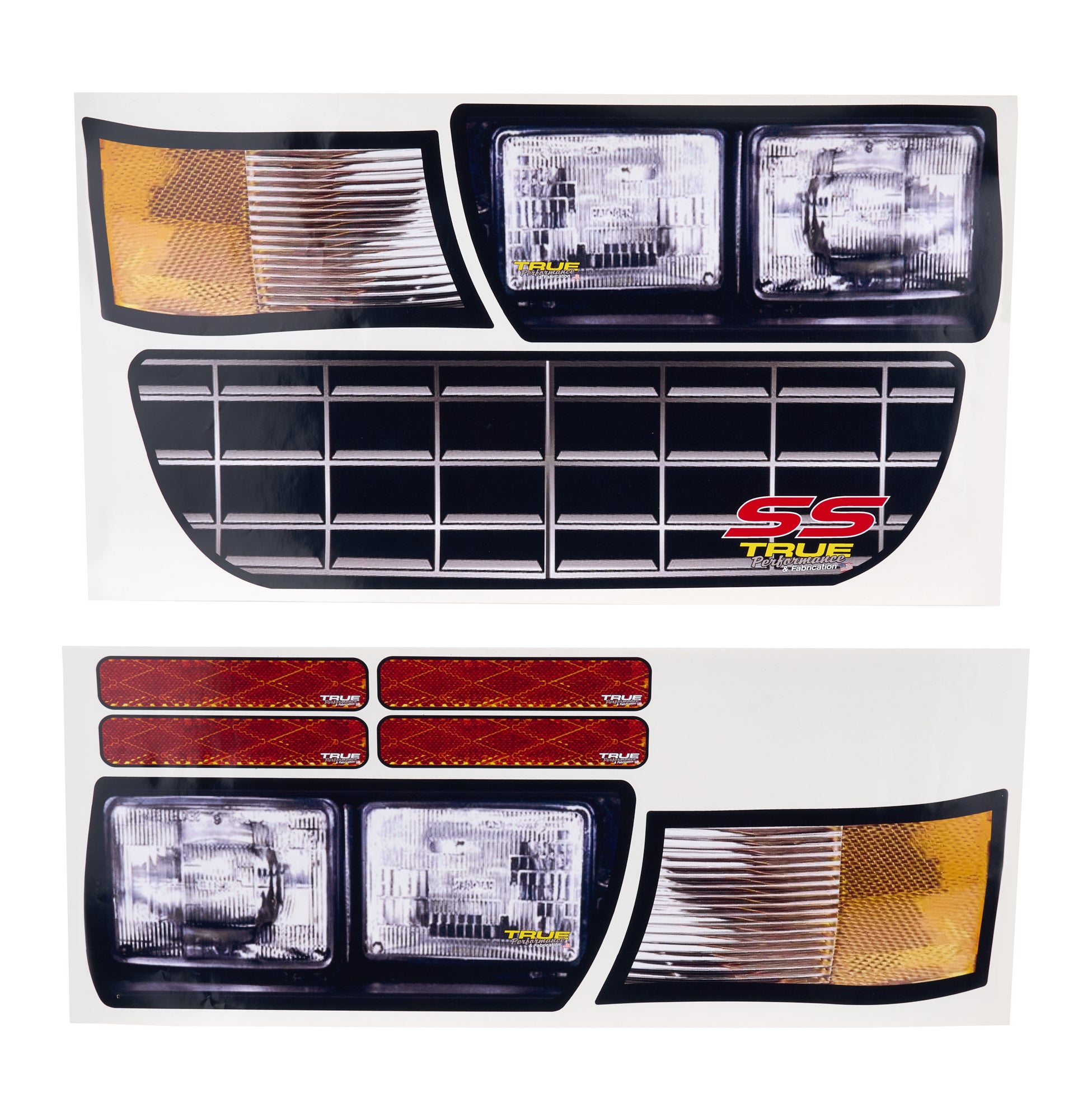 True Force Monte Carlo Street Stock Nose Graphics Kit