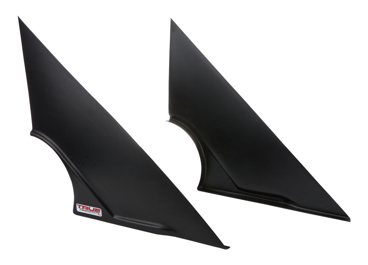 True Force Left Side / Right Side Plastic Mini Wedge Fender - Black