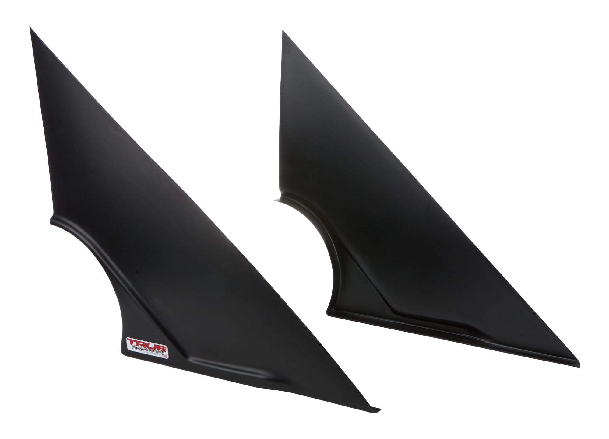 True Force Left Side / Right Side Plastic Mini Wedge Fender - Black