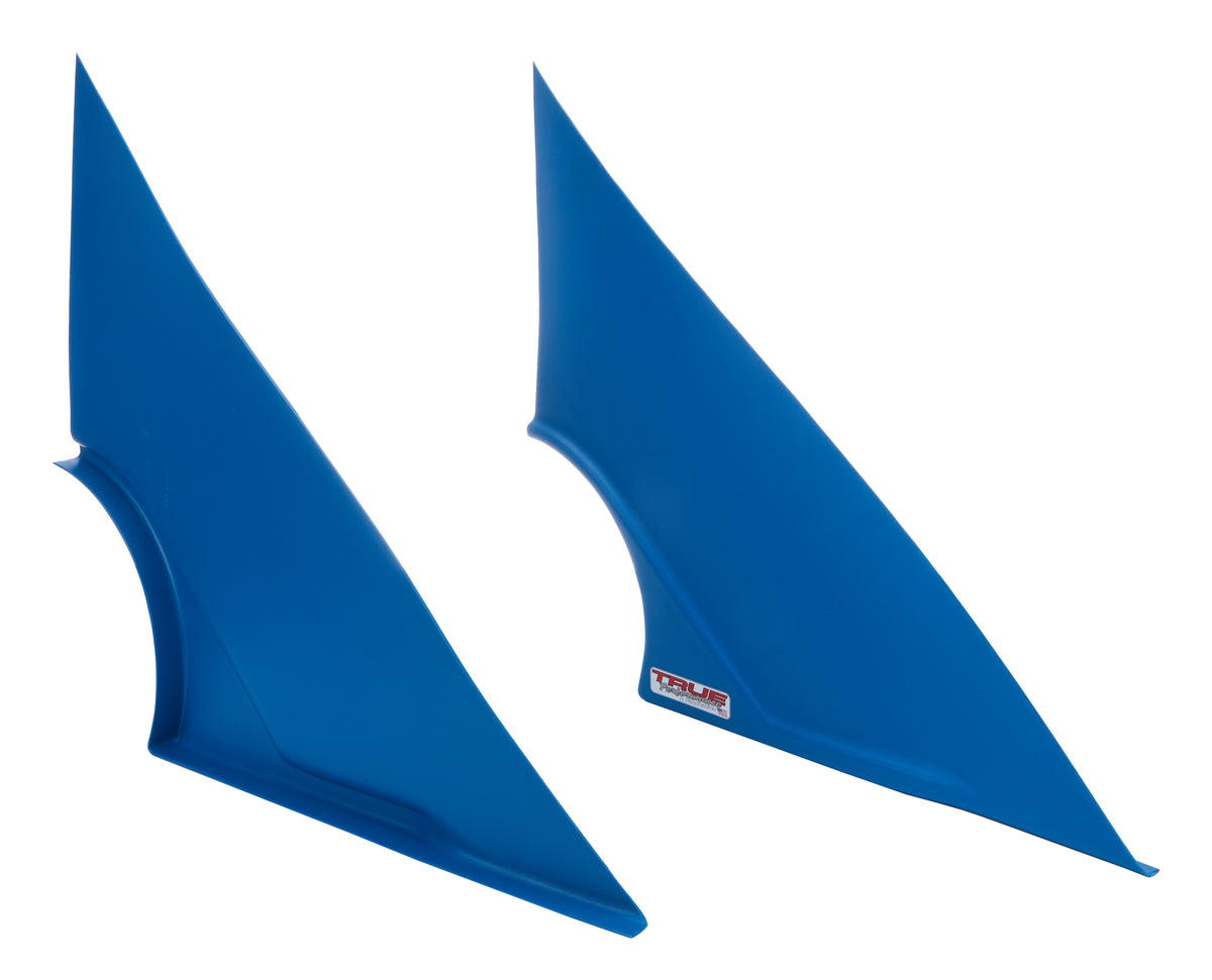 True Force Left Side / Right Side Plastic Mini Wedge Fender - Blue