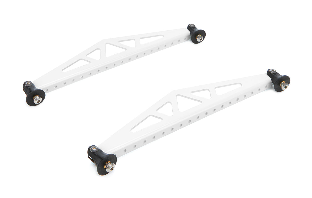 True Force Spoiler Brace - 10.5 in Long - White (Pair)