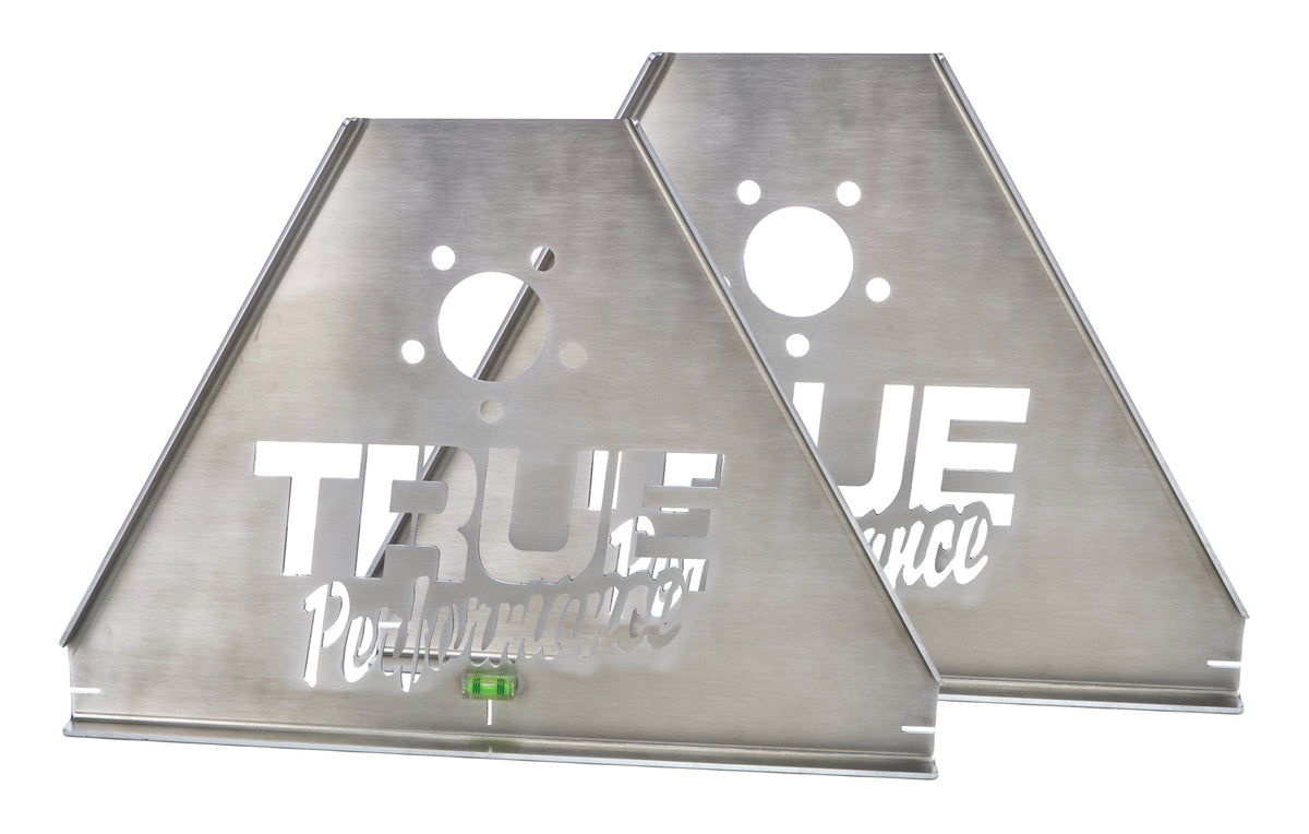 True Force Aluminum Toe-In Plates - 5x5 (Pair)