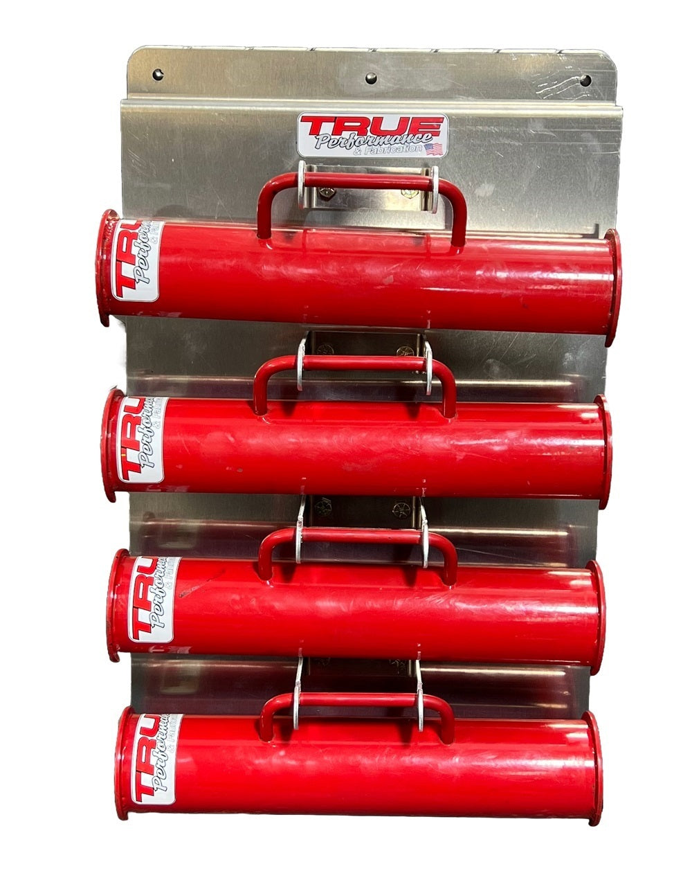 True Force Wall Mount Air Jack Stand Holder - 4 Stand Capacity
