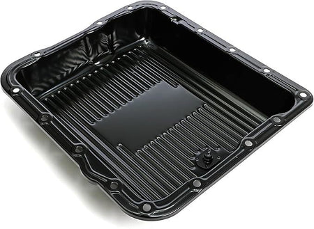 Trans-Dapt Transmission Pan - Stock Pump - Ribbed - Black - 4L60E / 700R4