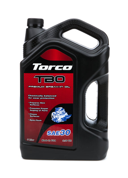 Torco TBO Break-In High Zinc 30W Motor Oil - 5 L Bottle