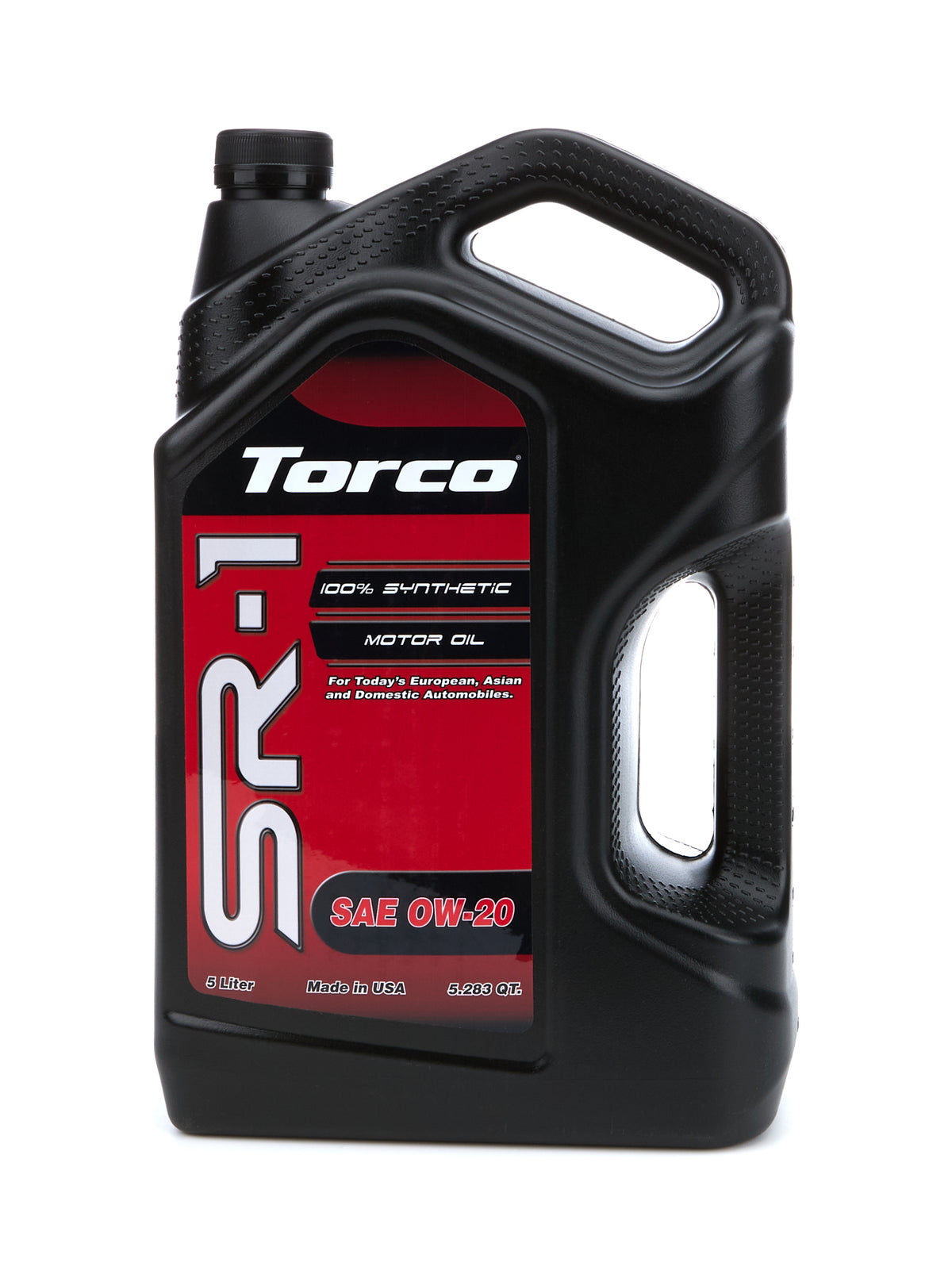 Torco SR-1 0W20 Synthetic Motor Oil - 5 L Bottle