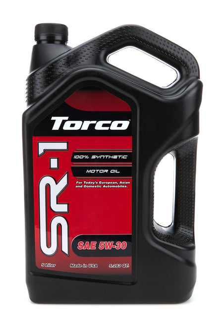 Torco SR-1 5W30 Synthetic Motor Oil - 5 L Bottle